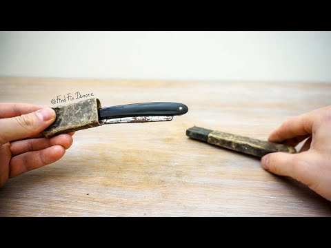 Clumsy Shaving Knife Restoration - No Power Tools