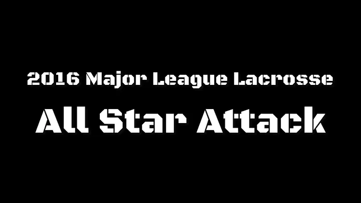 Major League Lacrosse All Star Attack: Rice, Staat...