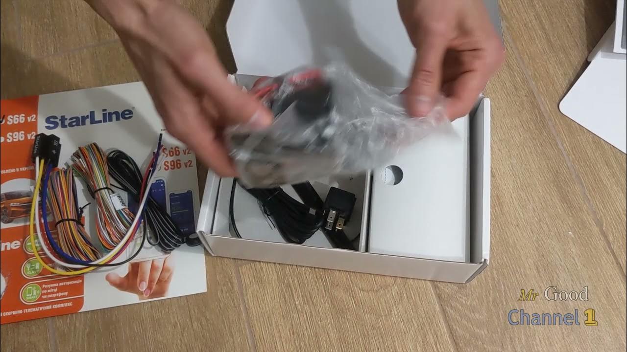 StarLine S66 V2 Распаковка автосигнализации старлайн, комплектация ...