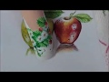 КРАСИВЫЙ ДИЗАЙН НА НОГТЯХ/РОМАШКИ/ЯГОДКИ/РИСУЕМ ЦВЕТЫ НА НОГТЯХ/Nail art painting