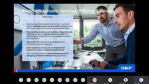 Remote diagnostics - predictive maintenance  [webinar]