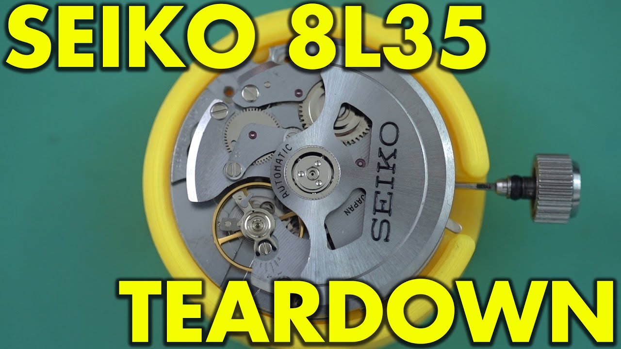 TECH] - SEIKO 8L35 Teardown - Is It ANY Good? - YouTube