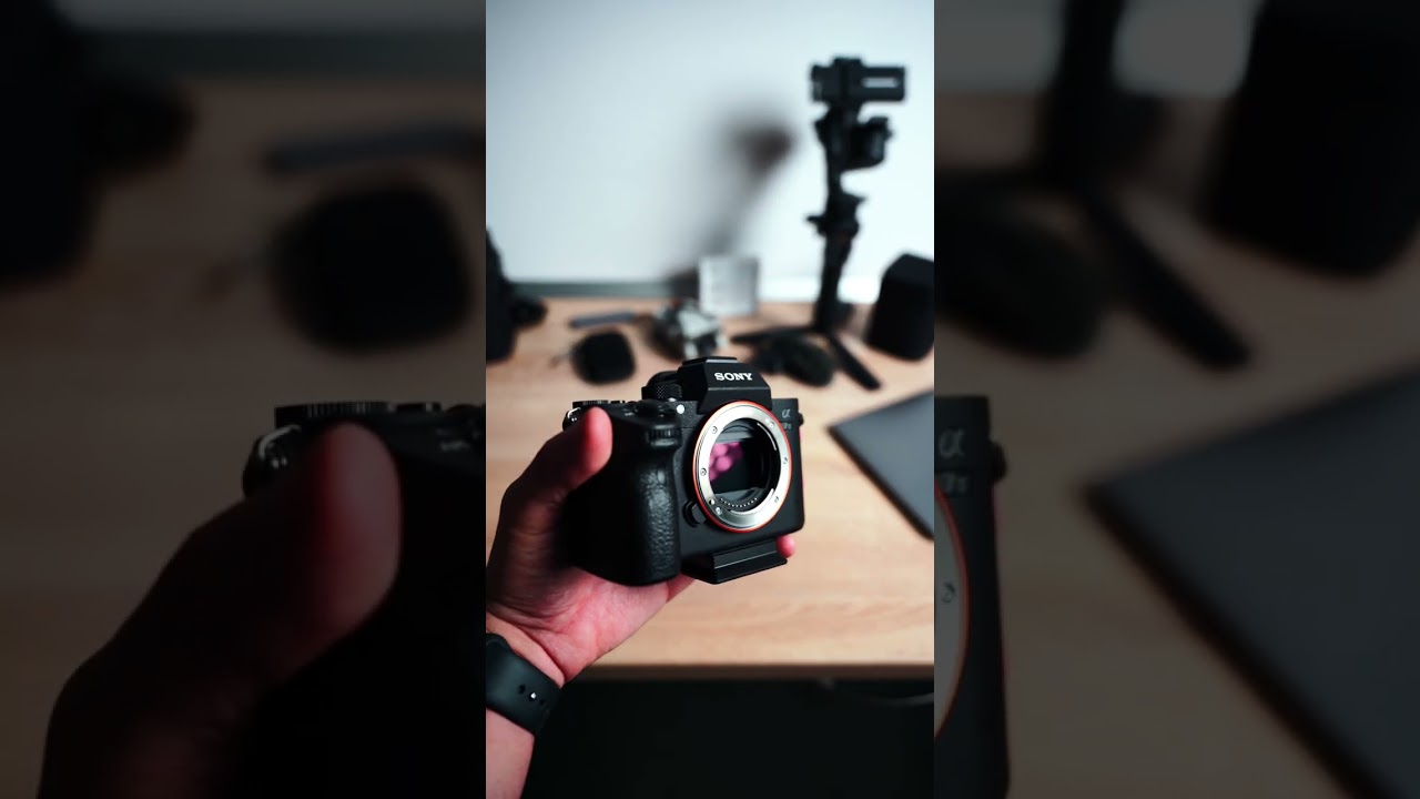 Asta este un Sony Alpha 7III. Aparent cea mai populara camera 🤷‍♂️.