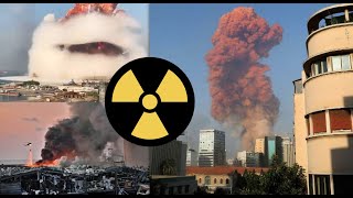How does the Explosion in Beirut Lebanon Compare to a Nuclear Bomb?