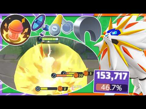The only BUILD that can turn SOLGALEO into a Monster | Pokemon Unite