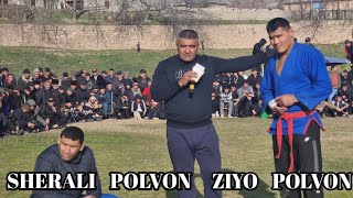 QASHQADARYODA KATTA KURASH ZIYO POLVON SHERALI POLVON