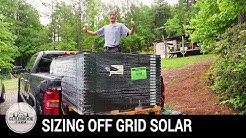 DIY Off Grid Solar: Sizing a Solar Energy System (Part 1)