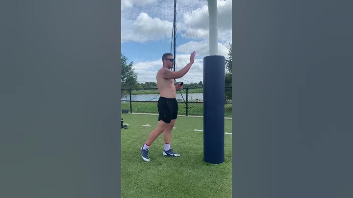 How to split a Double Team drill 🚨 #dline