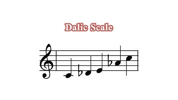 Dalic Scale - Tetratonic Scale - Musical Example 1