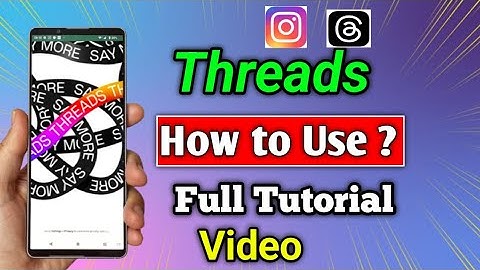 How to open threads account ll Threads instagram app Nepal