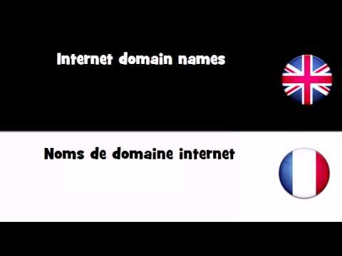 APPRENDRE L'ANGLAIS = Noms de domaine internet