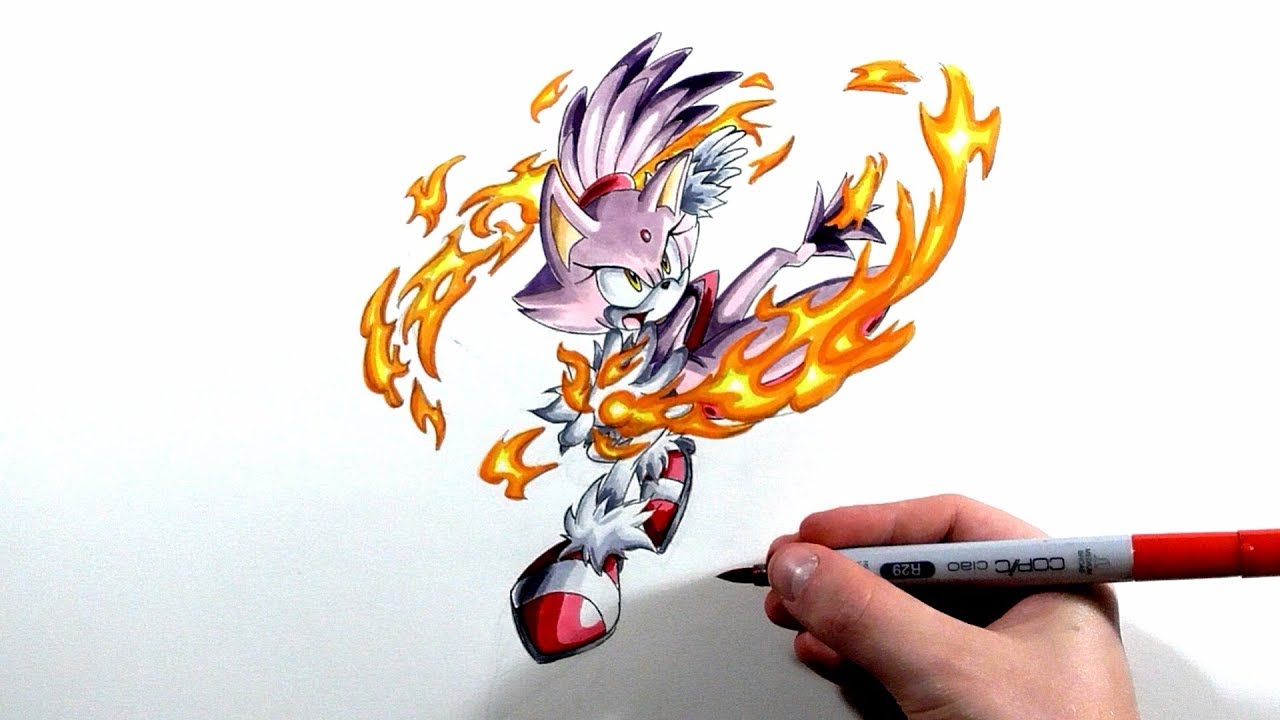 drawing, drawing blaze, drawing blaze the cat, drawing sonic, son...