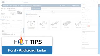 Microcat EPC - Hot Tip - Ford Additional Links screenshot 4