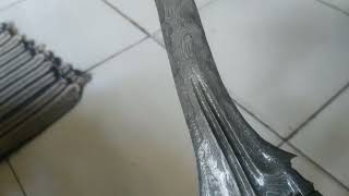 Keris Sepuh Pandawa Cinarito Gonjo Widud Tus Pamor Top Besi Pulen