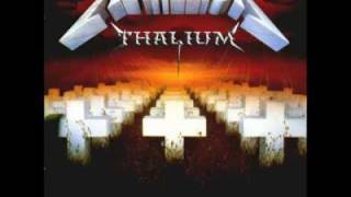 THALIUM Guitar solo quotMaster Of Puppetsquot