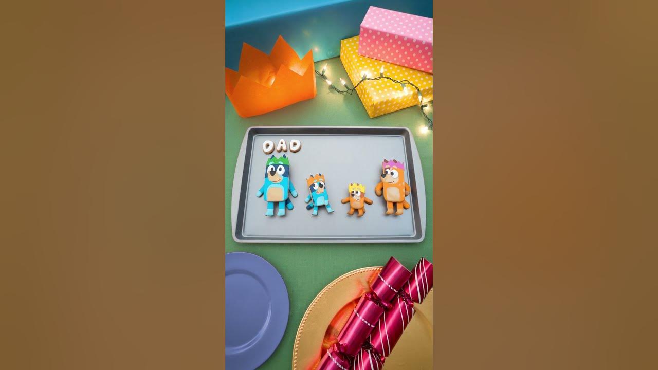 Bluey Theme Song Animated with Cookies