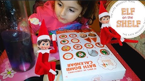 the ELF on the SHELF Bath Bomb Calendar