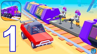 Train Shooter - Gameplay Walkthrough Part 1 Levels 1-12 (iOS,Android Gameplay) screenshot 1