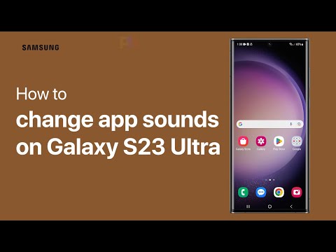 Samsung Galaxy S23 Ultra: Change App Sounds / Use Custom Notification For Each App