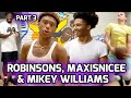 1v1 KING OF THE COURT Gets INTENSE With Nate Robinson & His Sons, Mikey Williams, And Maxisnicee 🍿