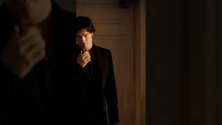 The devil walks into church 😈 #damonsalvatore #tvd