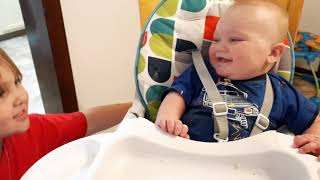 Baby Giggles And Smiles