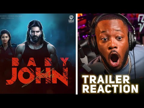 Baby John - TRAILER REACTION!!! | Atlee | Varun Dhawan, Keerthy Suresh, Wamiqa G, Jackie Shroff