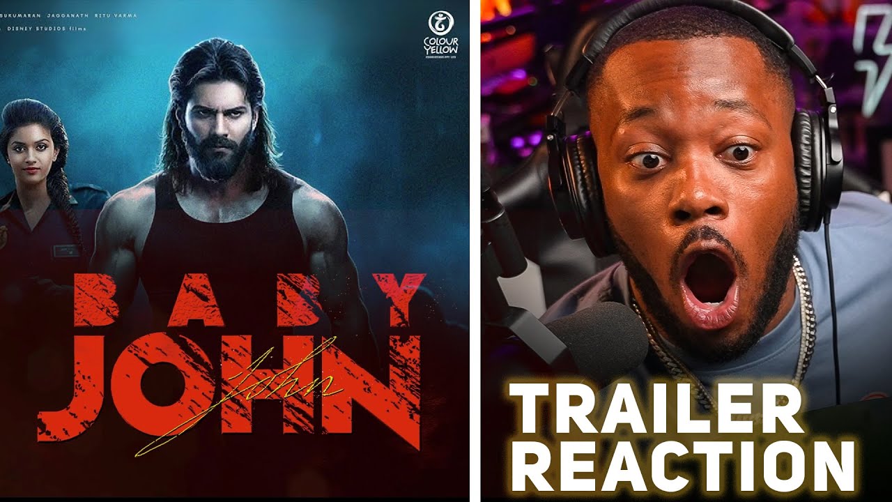 Baby John - TRAILER REACTION!!! | Atlee | Varun Dhawan, Keerthy Suresh, Wamiqa G, Jackie Shroff
