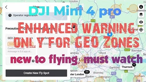Starting out with your DJI Drone. Enhanced warning is a issue for new flyers
