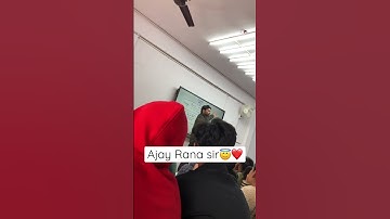 Ajay Rana sir😇❤️#kdcampus #kdcampusneetusingh #viral #shortvideo #ajayranasir