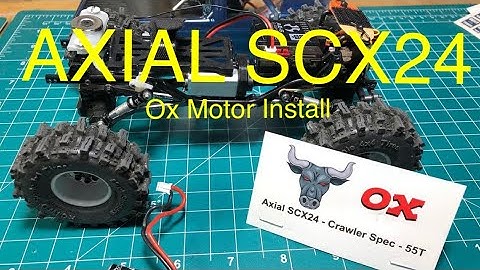 Ox Motor Installation - Axial SCX24