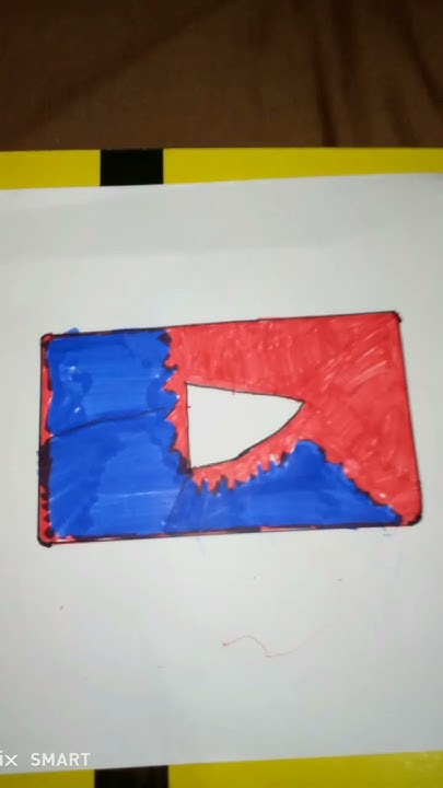 How to draw a YouTube Logo 2050 like and subscribe this drawings - YouTube