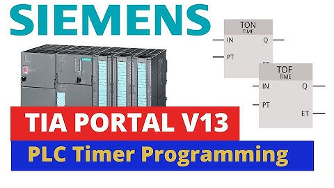 PLC Timer Programming Siemens TIA Portal