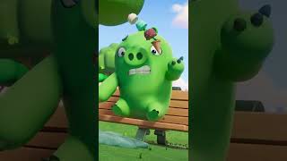 Bad Bad Piggy is wreaking havoc! Will the Hatchlings be able to save the day? 😀🚒 #shorts