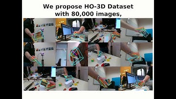 HOnnotate: A method for 3D Annotation of Hand and Objects Poses