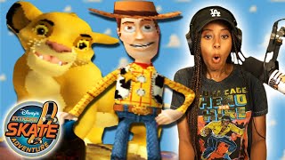 Disney Has Us Out Here Kickin and Pushin?! || Disney’s Extreme Skate Adventure screenshot 4