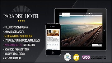 Paradise Hotel - Responsive WordPress Hotel Theme | Themeforest Website Templates and Themes
