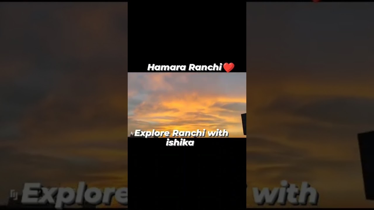 Ranchi ka mousam ❤️ 