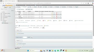 CARA MELAKUKAN CREATE, ALTER, DAN DROP PADA PHP MY ADMIN