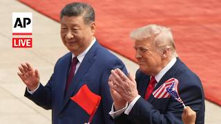 LIVE: China’s Xi Jinping welcomes Trump for high-stakes meeting (Full)