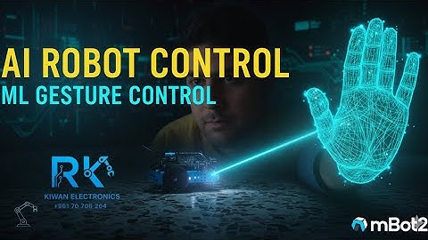 Control mBot2 Robot with Hand Gestures Using Machine Learning in mBlock | AI Project Tutorial