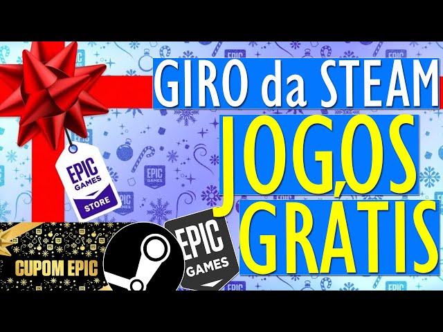 NOVOS JOGOS GRÁTIS na EPIC GAMES STORE, DATAS das STEAM SALES de 2024 e  PROMOÇÃO INCRÍVEL na STEAM! 