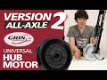 How the Grin All Axle Motor fits All Bicycle Forks