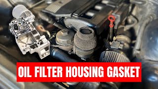 Celebrity Most Common Oil Leak | BMW E46 Oil Filter Housing Gasket Replacement! Net Worth