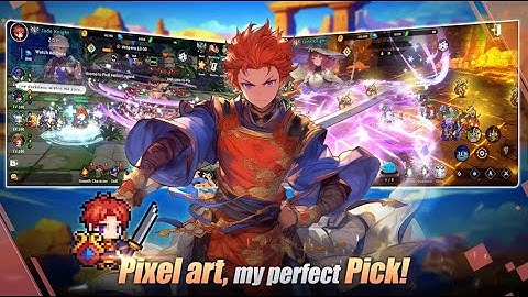 Pixel Heroic Legend: Idle Party Gameplay - RPG Android APK