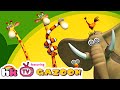 Gazoon the snake charming  funny animals cartoons by hooplakidz tv