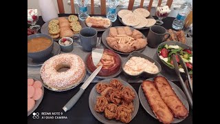 مائدة افطار اخر رمضان