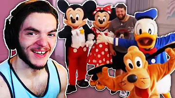 Brian Hull Impressions In Disney Land Reaction