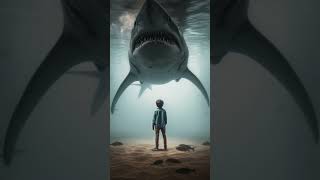 ? Megalodon: The Terrifying Power of Its Massive, Serrated Teeth! ?
