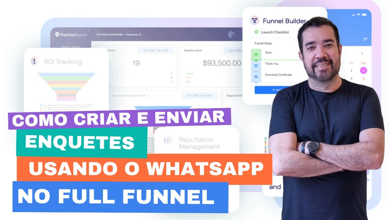 Como criar e enviar enquetes no Whatsapp usando o Full Funnel - YouTube